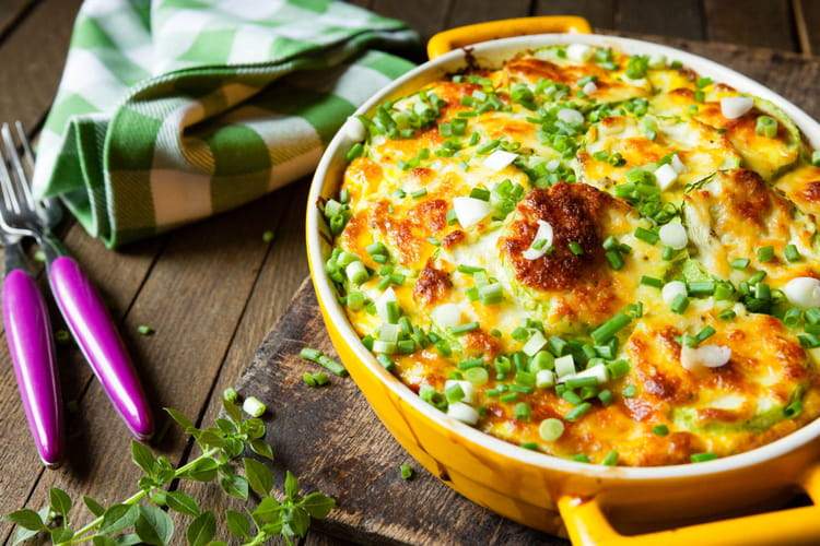 Succulent Gratin de courgettes
