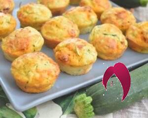 Muffin Salé aux Courgettes