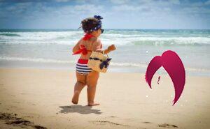 un enfant heureux