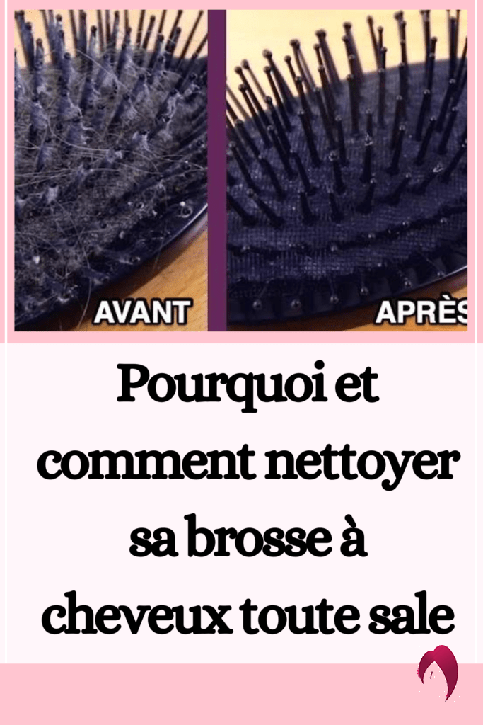 Pourquoi et comment nettoyer sa brosse à cheveux toute sale