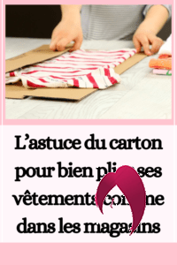 Plier vétement