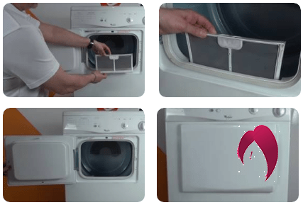 Filtre à Peluches Pour Lave-linge Polar PWA 8027/2 - Réf. 858480210097 & 090 - Blanc, Plastique, Avec Joint - Marque Vhbw