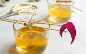 fabriquer des bougies 100% naturelles
