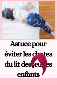 chutes du lit des jeunes enfants