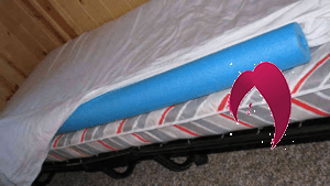 chutes du lit des jeunes enfants