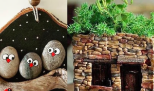 20 idées de décorations à réaliser avec de simples pierres