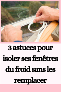 isoler ses fenêtres du froid