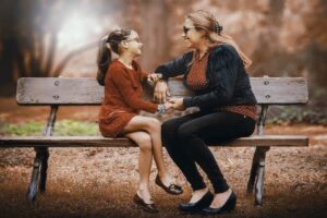 relation mère-fille harmonieuse
