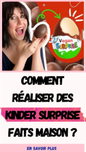 réaliser des Kinder Surprise