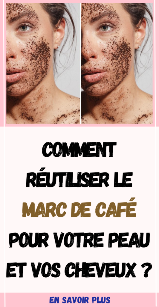 Marc de Café pour votre peau et vos cheveux