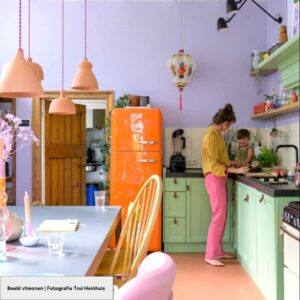 une cuisine kitsch