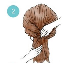 Le chignon torsadé