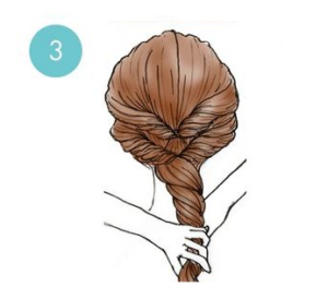 Le chignon torsadé