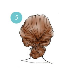 Le chignon torsadé