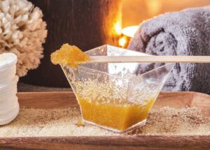 gommage maison pour peau sèche en hiver