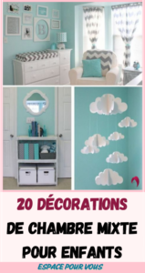 chambre mixte pour enfants