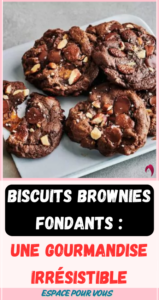 Biscuits Brownies Fondants