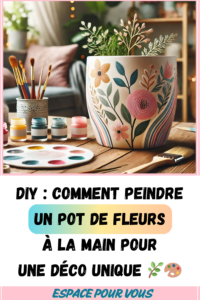 Comment Peindre un Pot de Fleurs à la Main