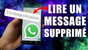 lire un message supprimé par un contact sur WhatsApp