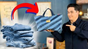 Cousez Vos Vieux Jean's en Sac