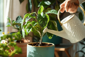 arroser vos plantes d'intérieur