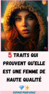 traits une Femme de Haute Qualité