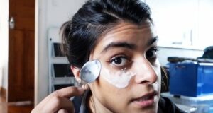 bicarbonate de soude sous les yeux