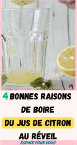 4 bonnes raisons de boire du jus de citron au réveil