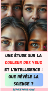 la couleur des yeux et l'intelligence