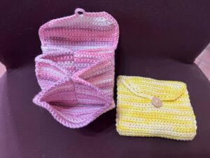 porte monnaie au crochet