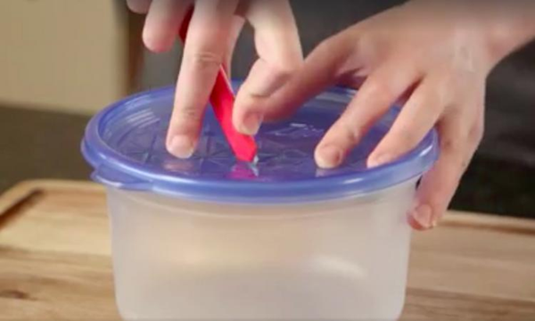 Grâce à un plat de plastique, elle sauve énormément d'argent !