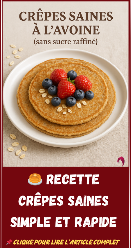 Recette Crêpes Saines