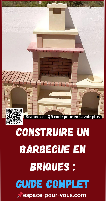 construire un barbecue en briques