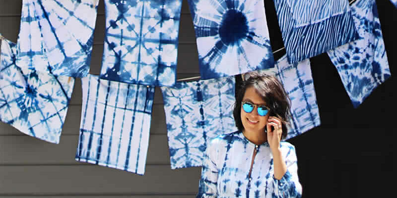 Comment teindre les vêtements avec la technique Shibori