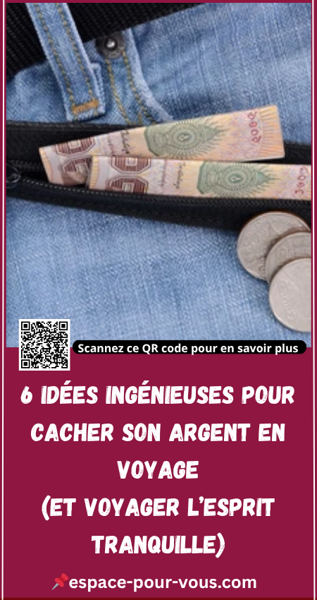 6 idées ingénieuses pour cacher son argent en voyage