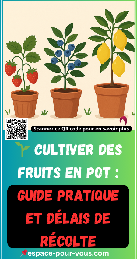 Cultiver des Fruits en Pot