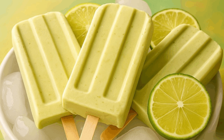 recette simple et rafraîchissante pour faire des bâtonnets glacés citronnés maison