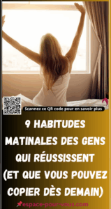 9 Habitudes matinales adoptées par les personnes à succès