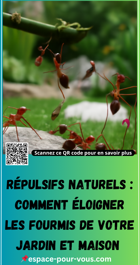 Éloigner les Fourmis de Votre Jardin et Maison