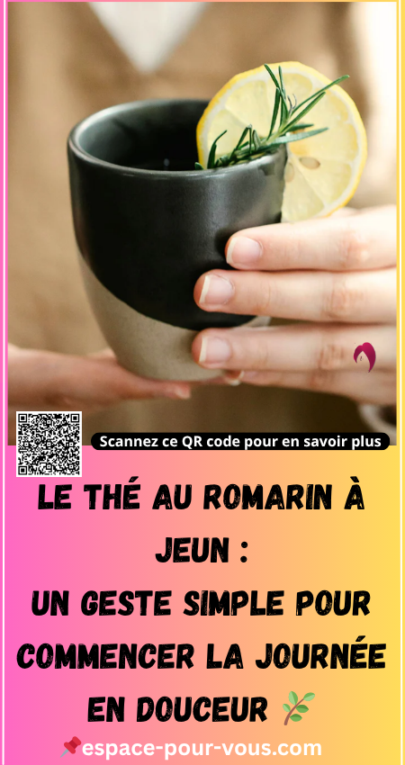 Le thé au romarin