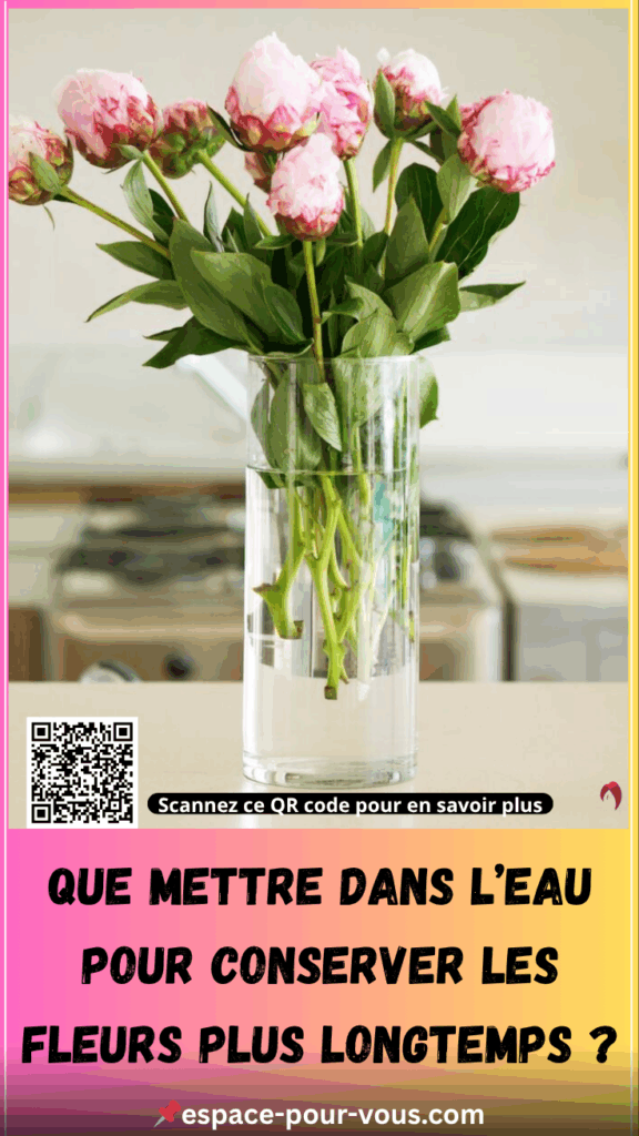 Que mettre dans l’eau pour conserver les fleurs plus longtemps ?