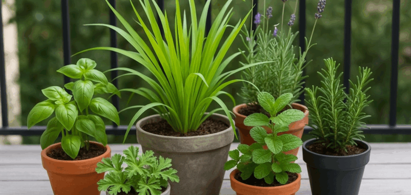 Plantes Anti-Moustiques à Avoir Absolument sur Votre Balcon