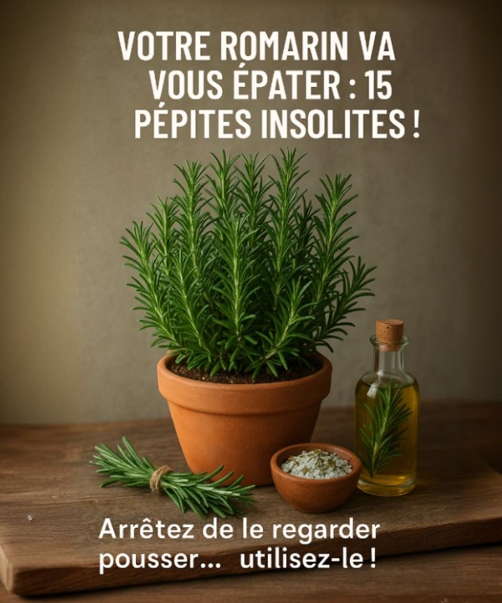15 Utilisations du Romarin