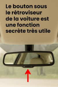 Le bouton sous le rétroviseur