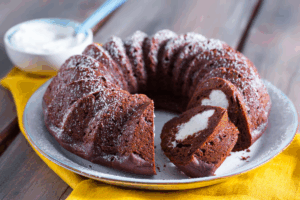 Cake au Cacao Cœur Coco