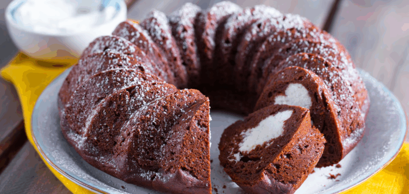 Cake au Cacao Cœur Coco
