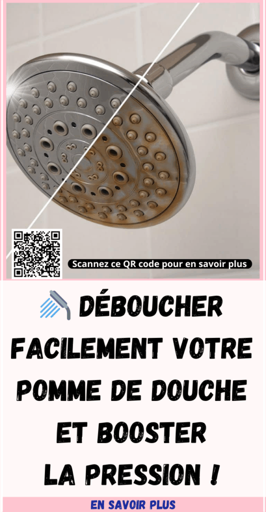  Déboucher Facilement Votre Pomme de Douche et Booster la Pression