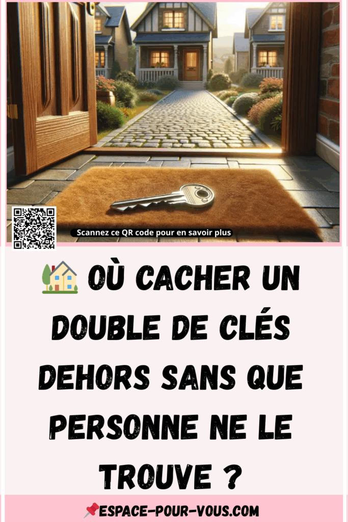 Comment cacher votre double de clés à l’extérieur de la maison