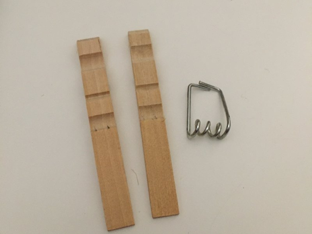 renforcer une vieille pince à linge