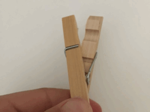 renforcer une vieille pince à linge